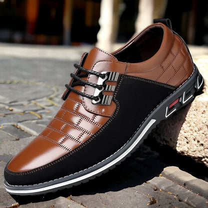 Oxford Derby Orthopedic Leather Shoes