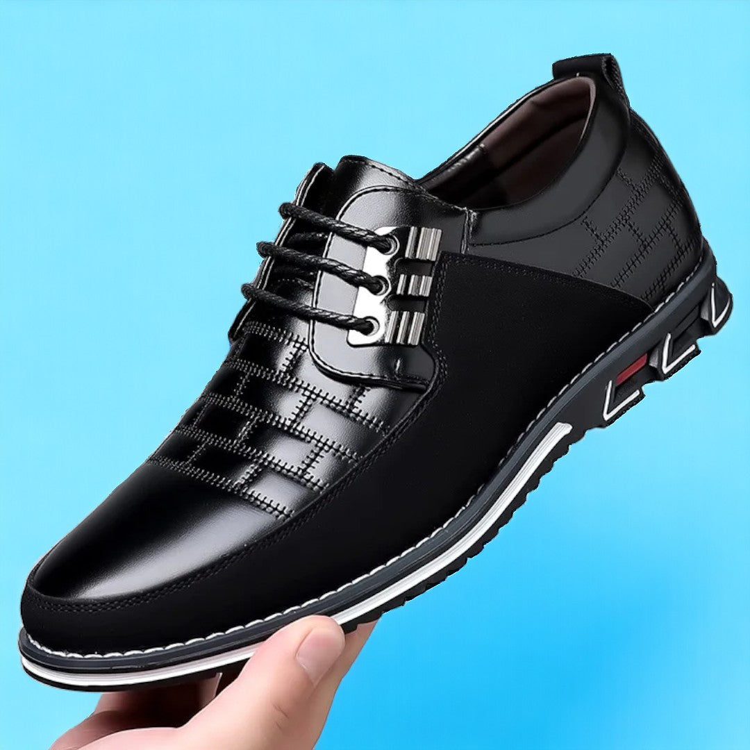 Oxford Derby Orthopedic Leather Shoes