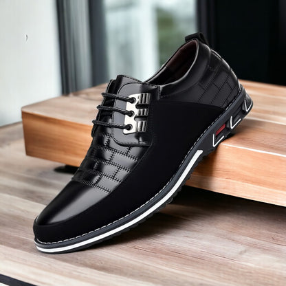 Oxford Derby Orthopedic Leather Shoes