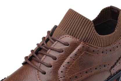 Oxford Classic Slip-On Orthopedic Leather Shoes