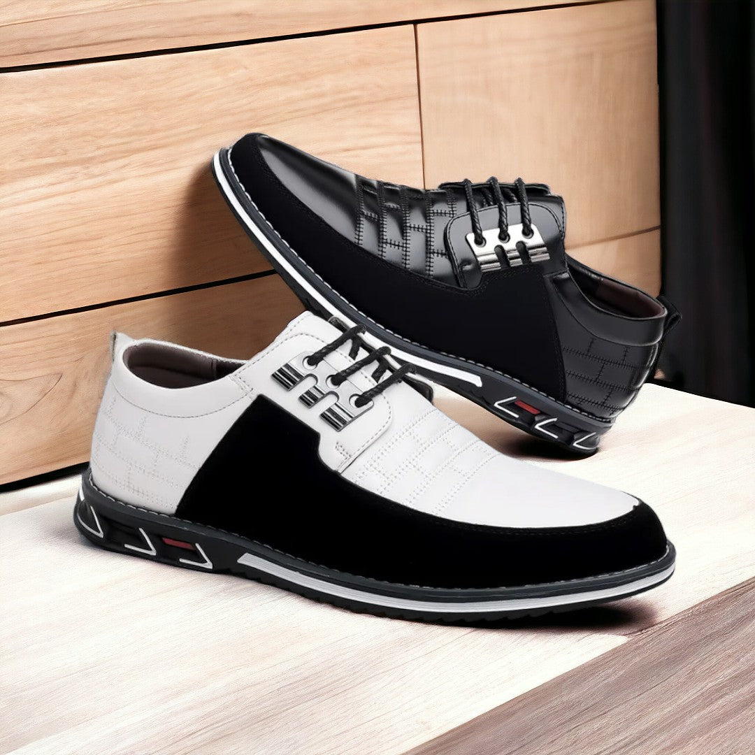 Oxford Derby Orthopedic Leather Shoes