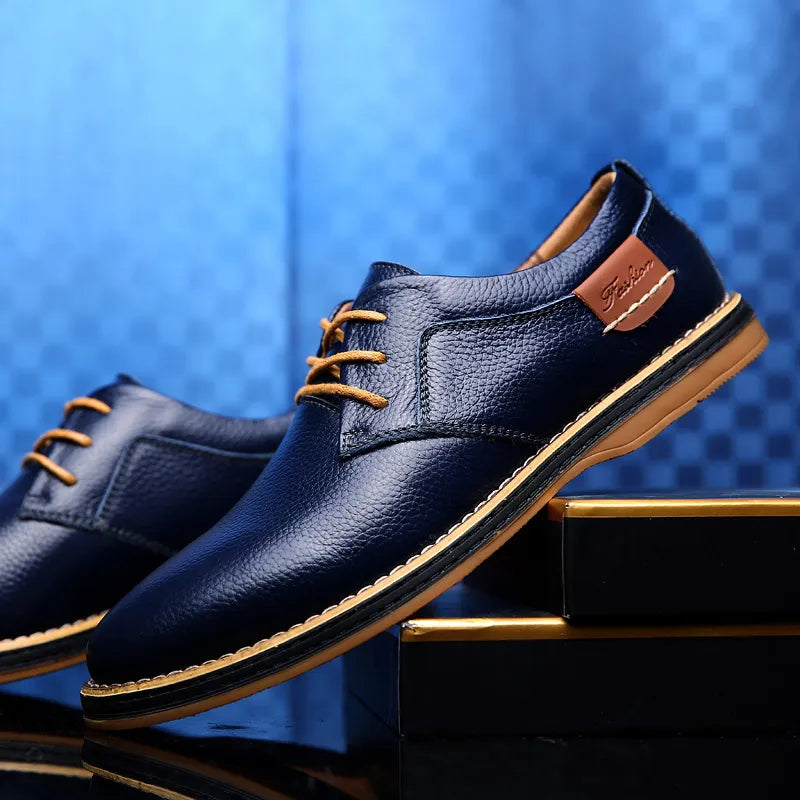 Piqûre Leather Dress Shoes