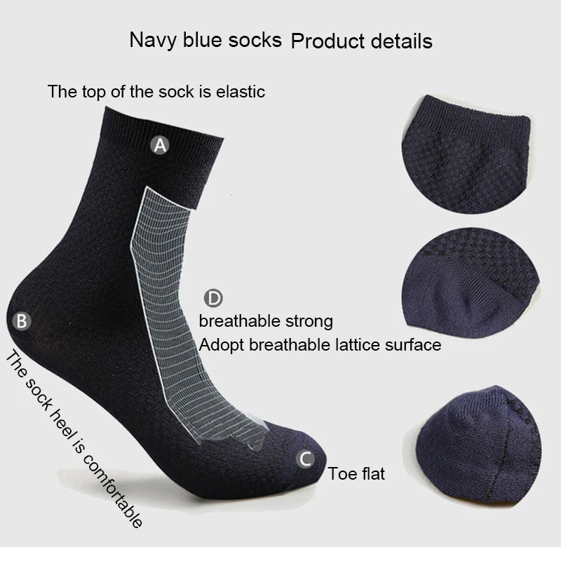 Men's Bamboo Fiber Socks - Ellington Shoes