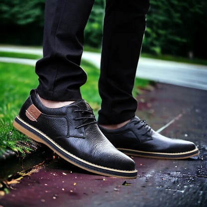 Piqûre Leather Dress Shoes