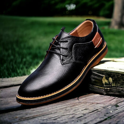 Piqûre Leather Dress Shoes