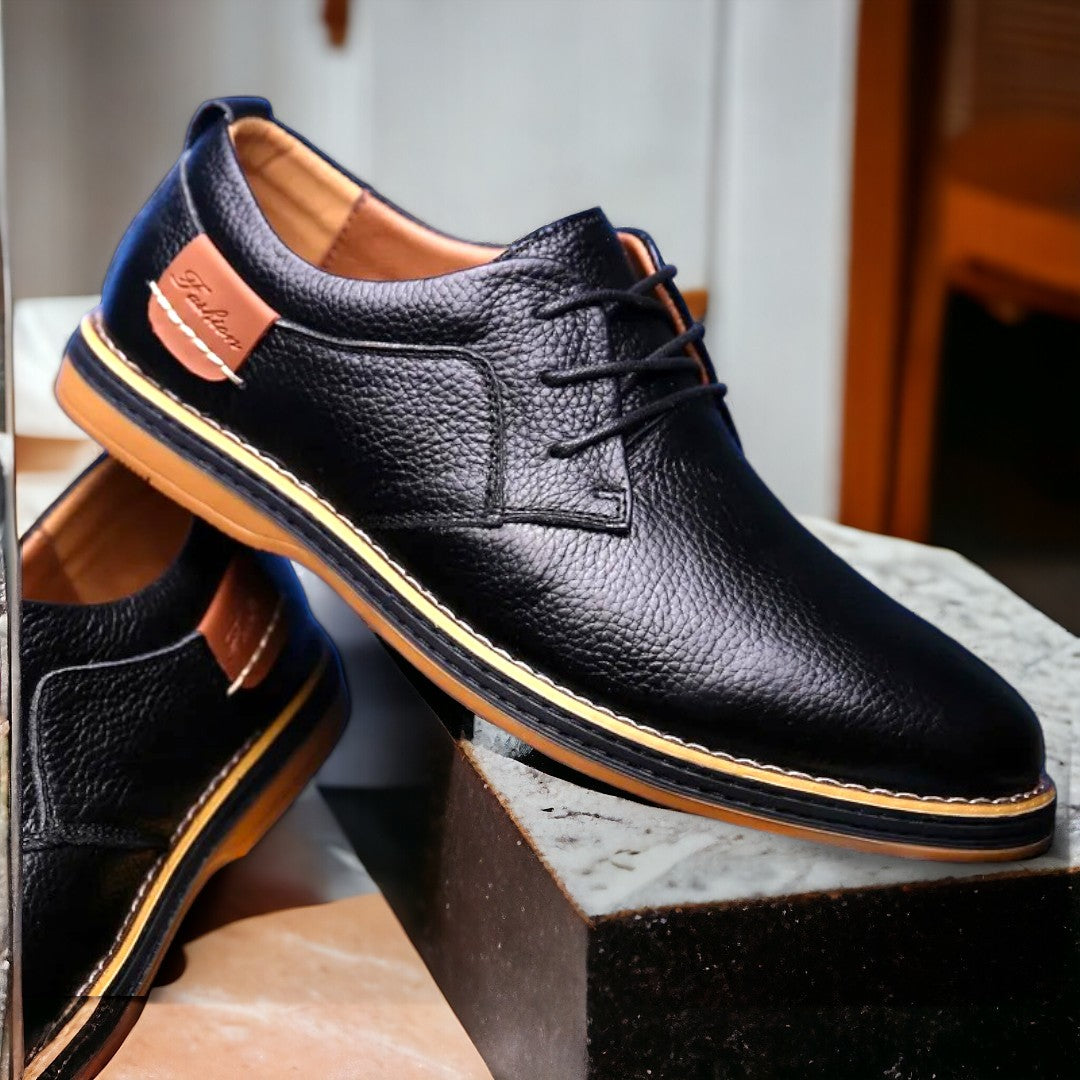 Piqûre Leather Dress Shoes