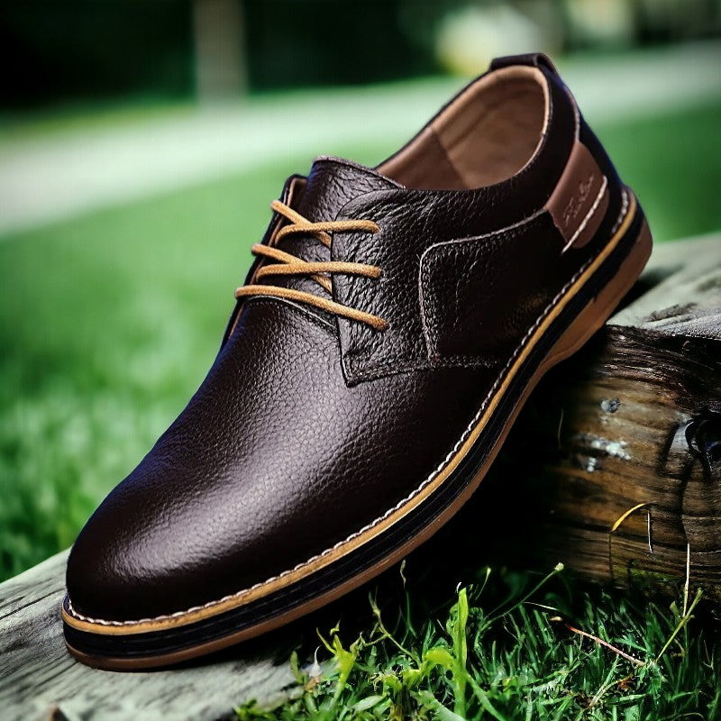 Piqûre Leather Dress Shoes