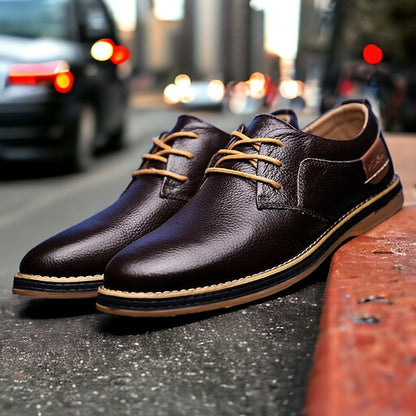 Piqûre Leather Dress Shoes