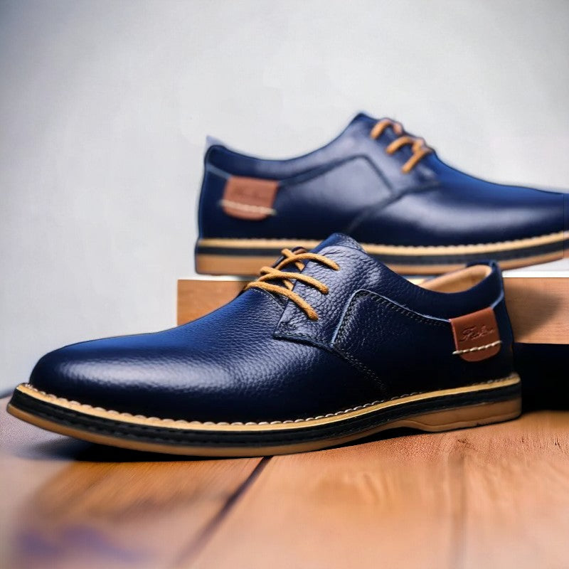 Piqûre Leather Dress Shoes