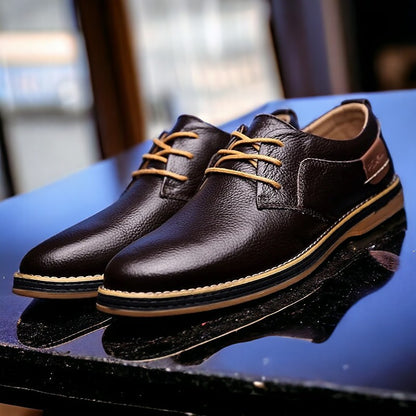 Piqûre Leather Dress Shoes